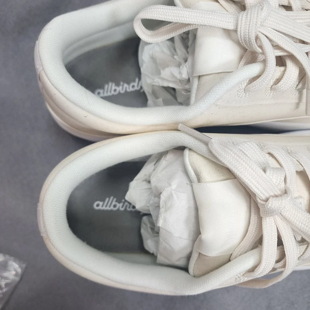 Allbirds Plant Pacer Sneakers Cream Plant-Based Bio-Material Womens 8